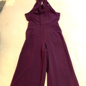 Julia Jordan purple jumpsuit